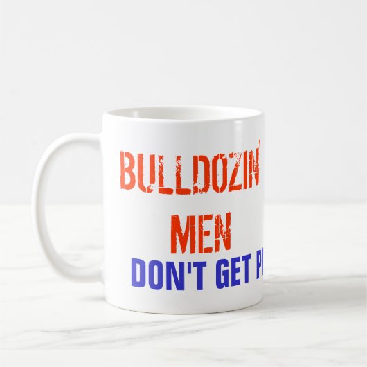 Mug Hommes de Bulldozin (Gauche)