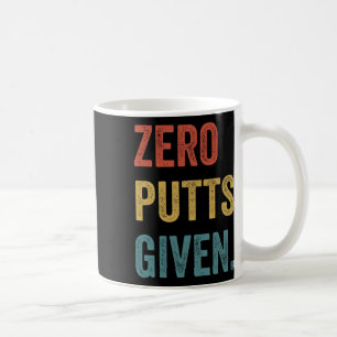 Mug Hommes de golf rétro Joueuse de golf Femmes Zero P