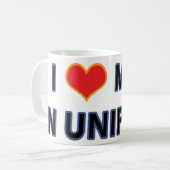 MUG HOMMES DE MARINE DANS L'UNIFORME (Devant gauche)