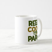 Mug Hommes drôles de grand-papa de calembour de pêche (Devant droit)