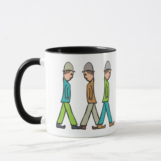 Mug Hommes en bâton de matchs (Gauche)