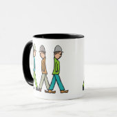 Mug Hommes en bâton de matchs (Devant gauche)