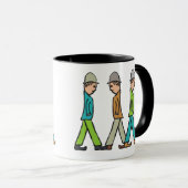 Mug Hommes en bâton de matchs (Devant droit)