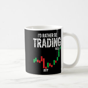 Mug Hommes Femmes Cool Bourse Trader Jour de négociati