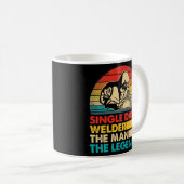 Mug Hommes Fête des pères Père célibataire Souder L'Ho (Devant droit)