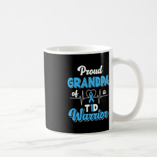 Mug Hommes Fier Grand-Père D'Un Guerrier T1D Diabétiqu