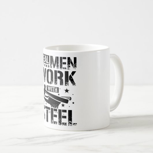 Mug Hommes forgerons (Devant droit)