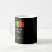 Mug Hommes Gay Uncle (Guncle) Plus Fabrique (Devant gauche)