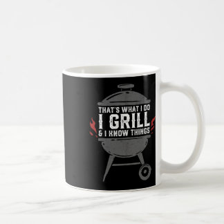 Mug Hommes Je Grille Et Je Connais Des Choses Drôle Bb