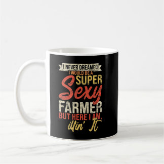 Mug Hommes Je N'Ai Jamais Rêvé Que Je Serais Un Farme
