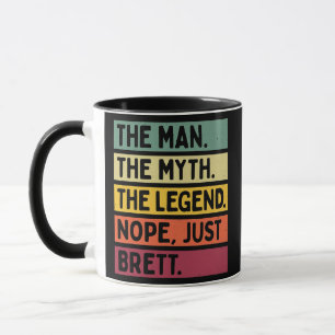 Mug Hommes L'Homme Le Mythe La Légende NOPE Juste Bret