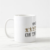 Mug Hommes militaires - Bottes sur le terrain (Gauche)