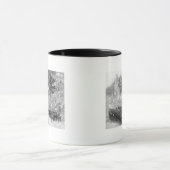 Mug Hommes militaires dans les rues à cheval Photo (Centre)