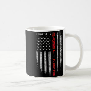 Mug Hommes Patriotiques Promus À Daddy Est 2026 Premie