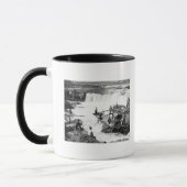 Mug Hommes pêchant à Celilo Falls Photographie (Gauche)