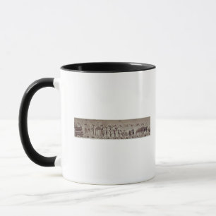 Mug Hommes portant des bras aux bateaux et tirant a