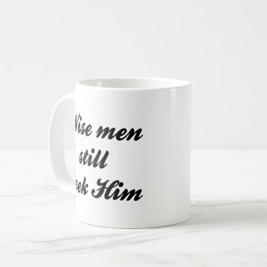 Mug Hommes sages (Devant gauche)