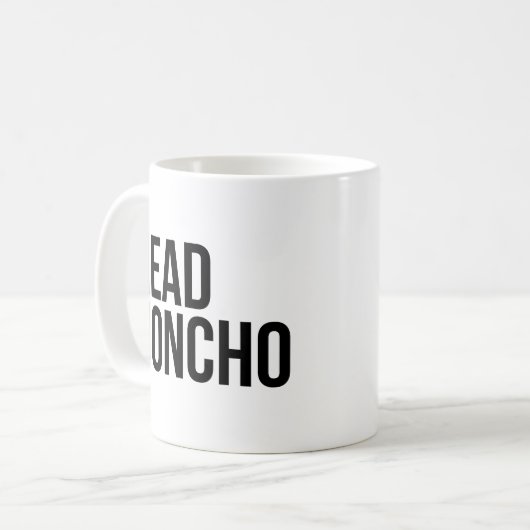 Mug Honcho de tête (Devant gauche)