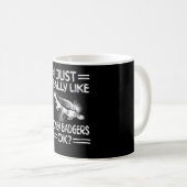 Mug Honey Badft Don Animal Honey Badger Lover (Devant droit)