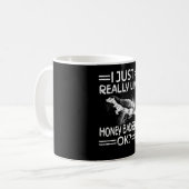 Mug Honey Badft Don Animal Honey Badger Lover (Devant gauche)