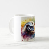 Mug Honey Badger 290624AREF113 - Watercolor (Devant gauche)