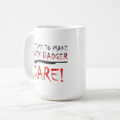 Mug Honey Badger Care (Devant gauche)