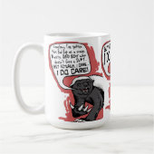 Mug Honey Badger s'en soucie (Gauche)
