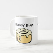 Mug Honey Bun Funny Cute Lote Humour Citation Pun à cu (Devant gauche)