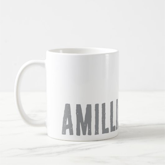Mug Honeypeb Bee Nom Typographie Design (Gauche)