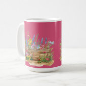 Mug Honeysuckle Rose Floral Fête des Mères (Devant gauche)