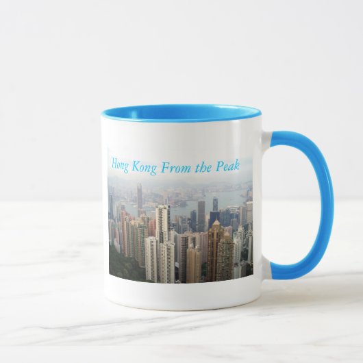 Mug Hong Kong de la crête (Droite)