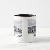 Mug Hong Kong Island Skyline Retro Cityscape Vintage (Centre)