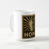 Mug Honk Goose Funny Duck Chicken Mème (Devant gauche)