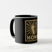 Mug Honk Goose Funny Duck Chicken Mème (Devant gauche)