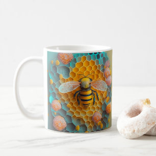 Mug Honneur d'abeille à l'apparence 3D