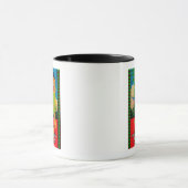 Mug Honolulu Handle de chambre LabelHonolulu, HI (Centre)