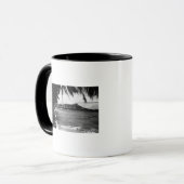 Mug Honolulu, Hawaii - Vue de Diamond Head (Devant gauche)