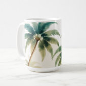 Mug Honolulu Voyage Hawaïen de style vintage (Devant gauche)