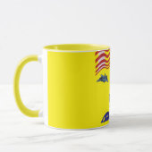 Mug Honor on memorial day yellow (Gauche)