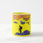 Mug Honor on memorial day yellow (Centre)