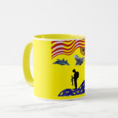 Mug Honor on memorial day yellow (Devant gauche)