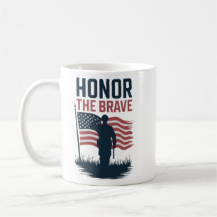 Mug Honor The Brave Veterans Gift T-shirt