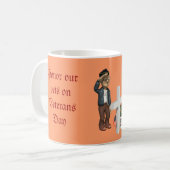 Mug honorer nos anciens combattants - (Devant gauche)