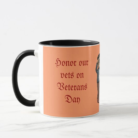 Mug honorer nos anciens combattants - (Gauche)