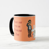 Mug honorer nos anciens combattants - (Devant gauche)