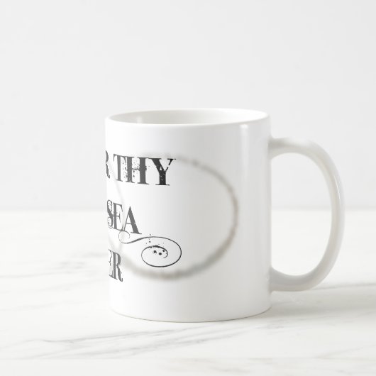 Mug Honorez Thy plongeur de mer profonde (Droite)
