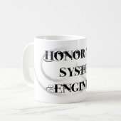 Mug Honorez Thy technicien système (Devant gauche)