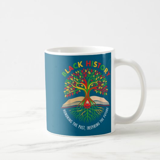 Mug Honoring Past Insring Future Men Women Black Histo (Droite)