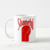 Mug Honte grande chemise graphique (Gauche)