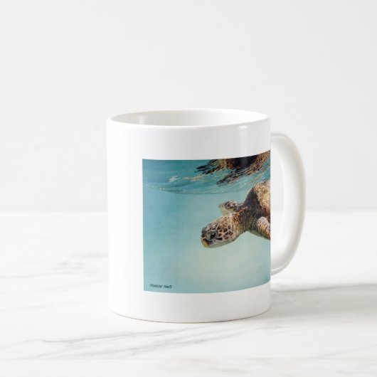 Mug Honu par usage de Marilyn (Devant droit)